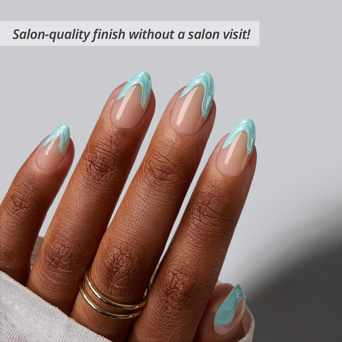 BTArtbox Press On Nails Wave Ride packaging with included accessories
