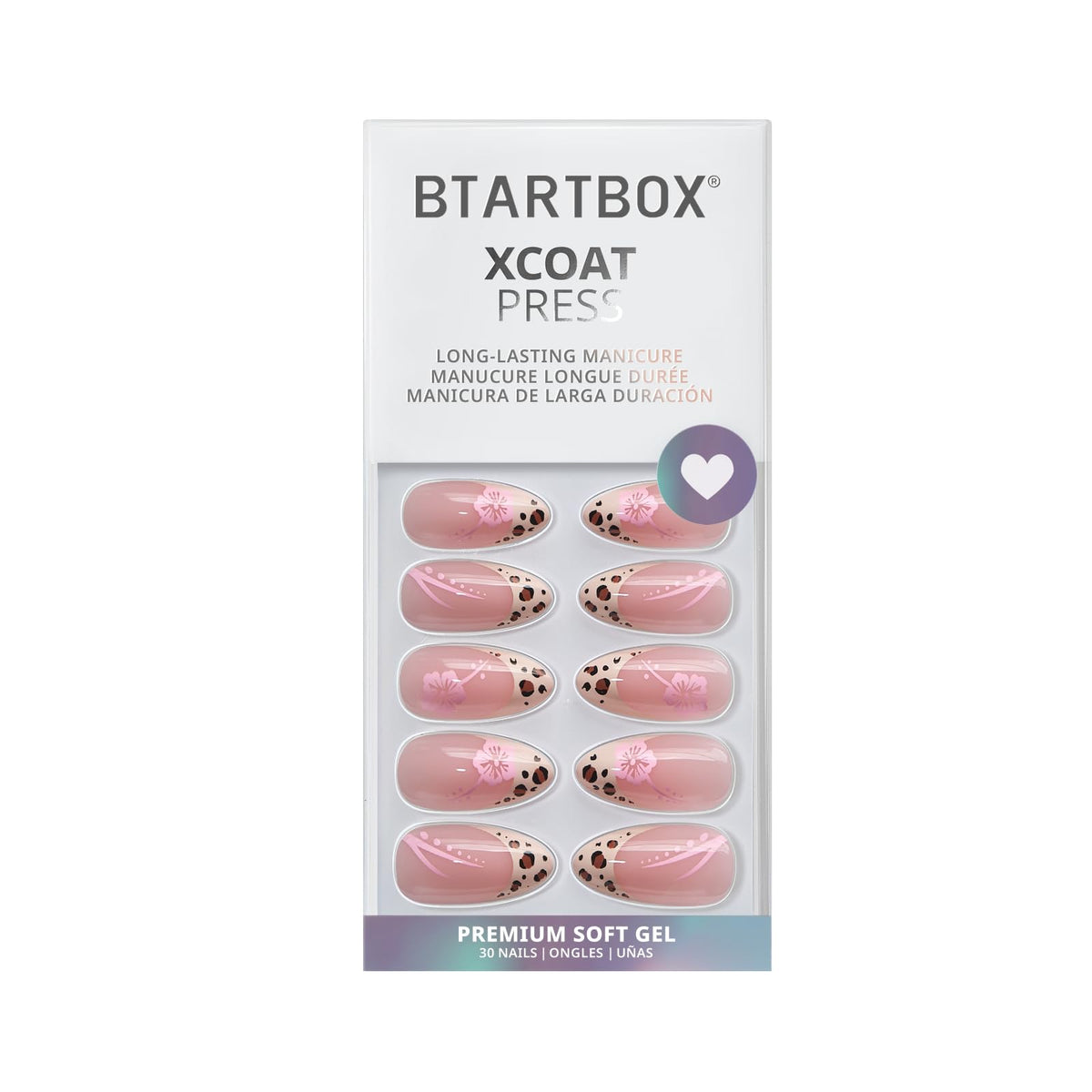BTArtbox Press On Toenails application guide