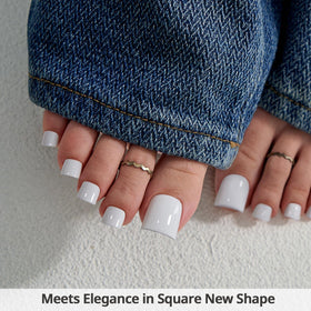 BTArtbox Press On Toenails displayed on a hand