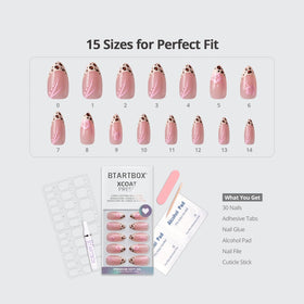 BTArtbox Press On Toenails in various sizes