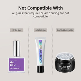BTARTBOXNAILS Brush On Nail Glue packaging