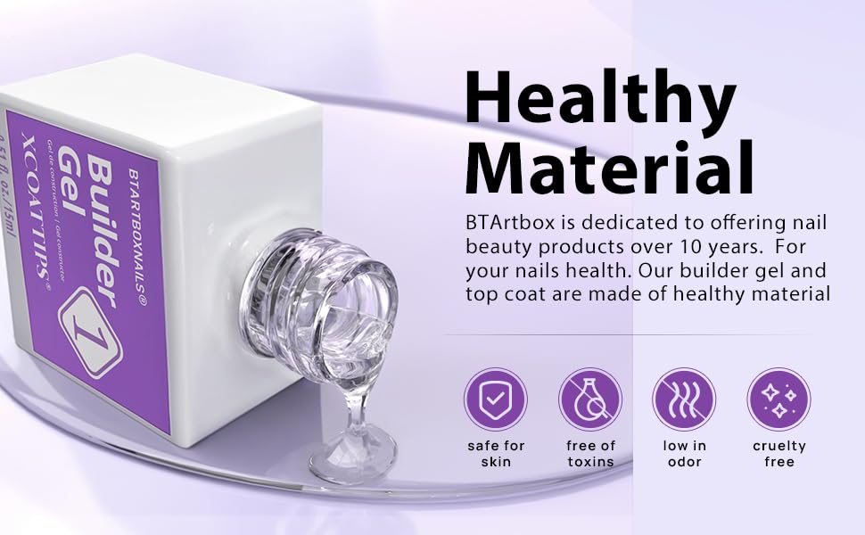 BTARTBOXNAILS French Protection Set 15ml Gel Nail Glue front view