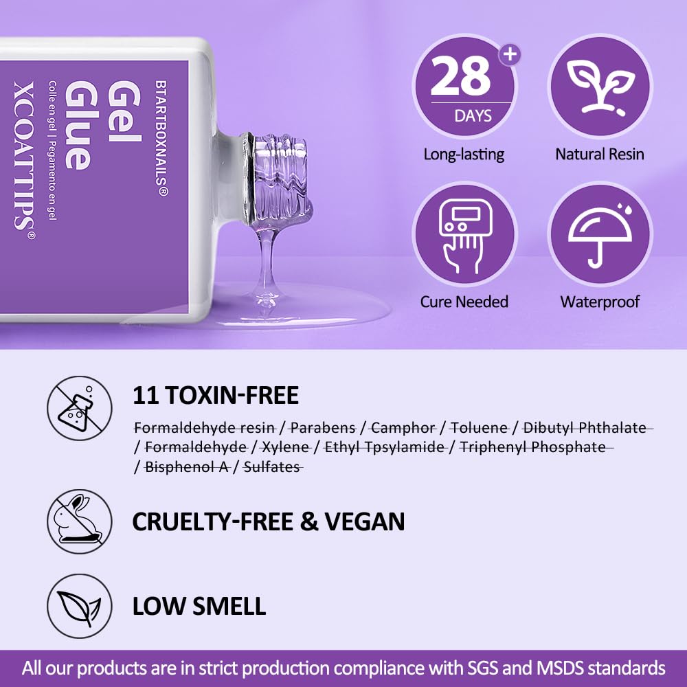 BTARTBOXNAILS French Protection Set packaging with all components