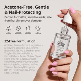 BTARTBOXNAILS Press On Nails Glue Remover Serum 30ml bottle side view