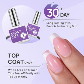 BTARTBOXNAILS Top Coat 15ML bottle with brush