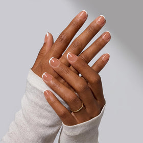 BTARTBOXNAILS White French Tip Press On Nails packaging