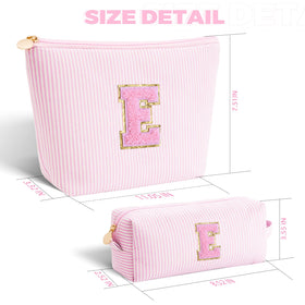Btffitting makeup bag set displayed with beauty products