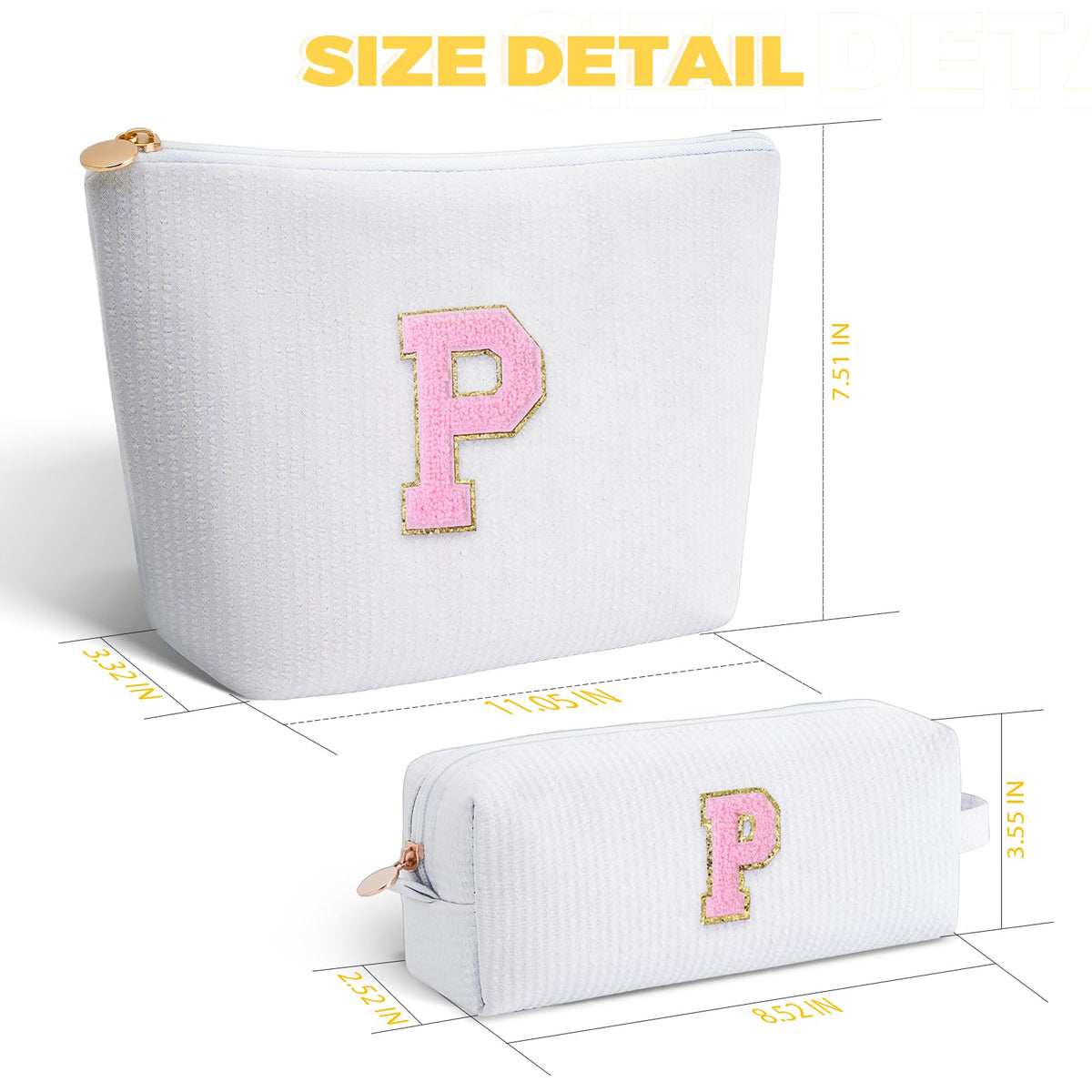 Btffitting makeup bag set in a travel setting