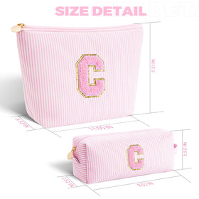Btffitting makeup bag set on a dressing table