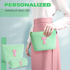 Btffitting smaller makeup bag with convenient handle