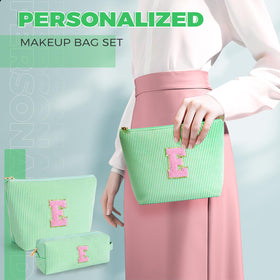 Btffitting smaller makeup bag with handle