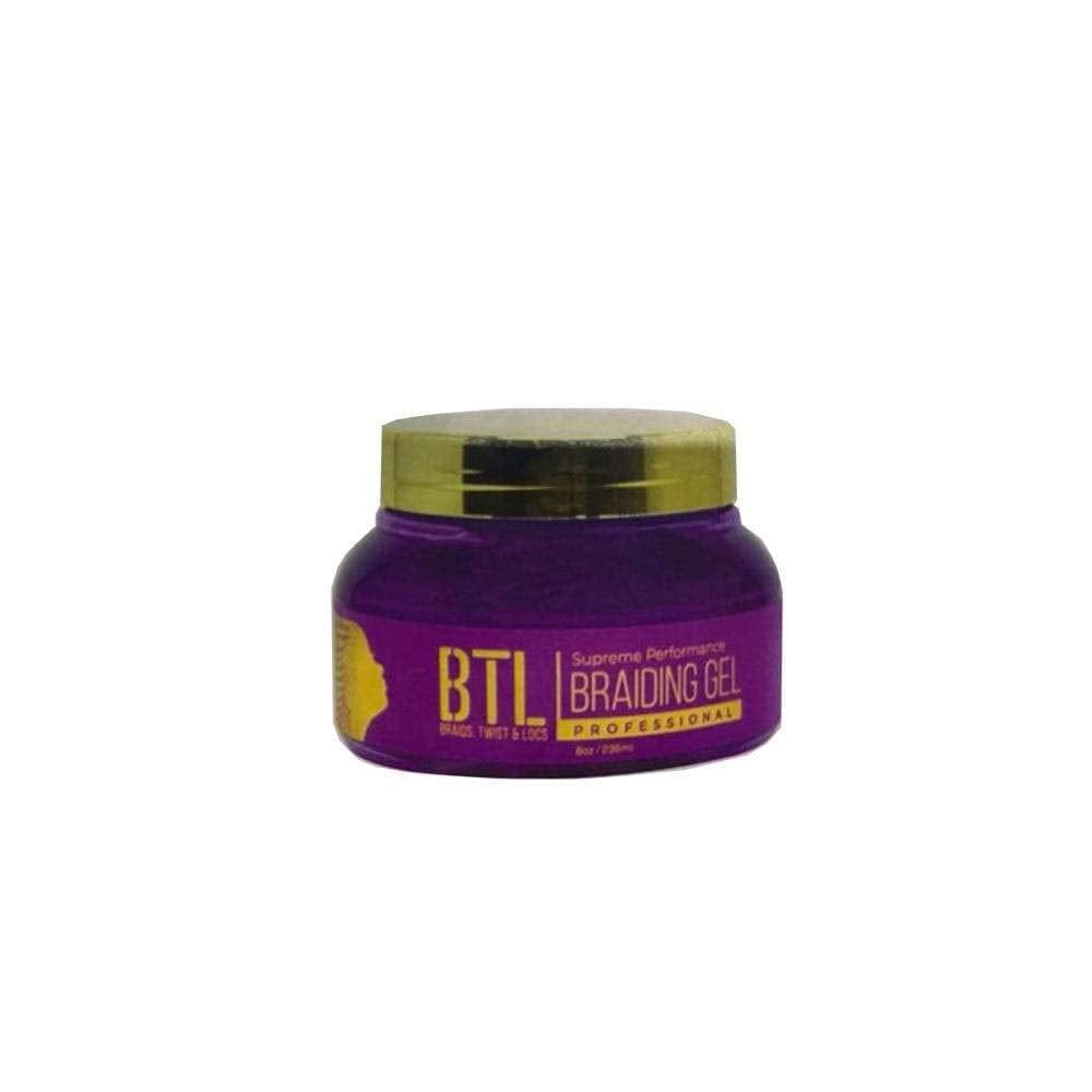 BTL Professional Braiding Gel Level 4 281g front view