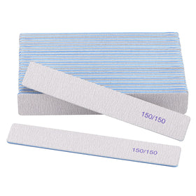 BTYMS 150/150 grit rectangle nail files front view