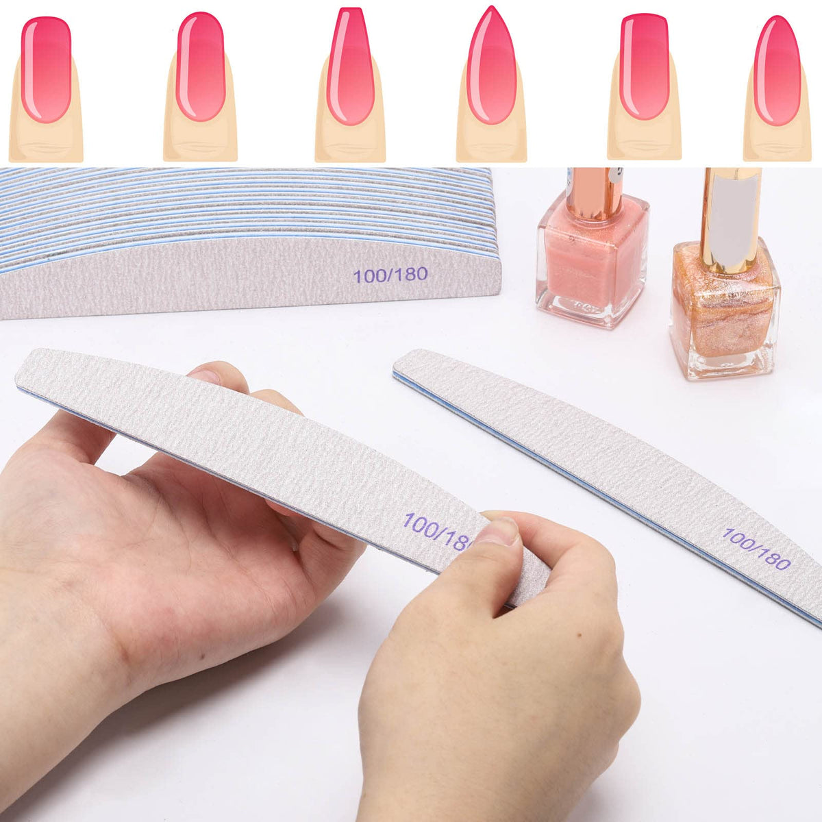 BTYMS nail buffer for smoothing nail surfaces
