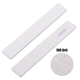 BTYMS Rectangle Nail Files 100/100 grit side view