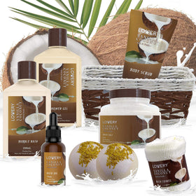 Bubble Bath and Bath Salt from LOVERY Spa Gift Basket
