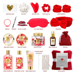 Bubble Bath and Bath Salt included in LILY ROY Spa Set