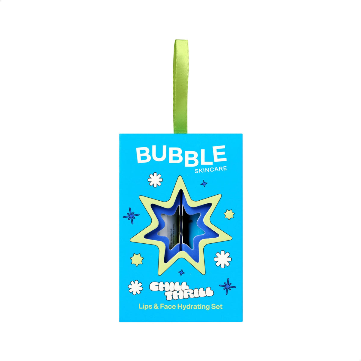 Bubble Skincare Chill Thrill Gift Set packaging front view
