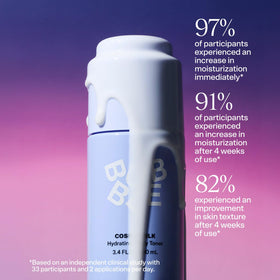 Bubble Skincare Cosmic Silk Hydrating Milky Toner back view