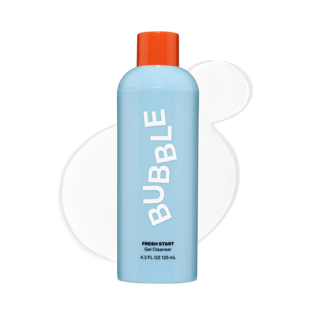 Bubble Skincare Fresh Start Gel Face Cleanser 125ml front view