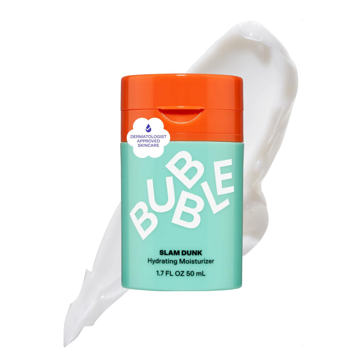 Bubble Skincare Slam Dunk Hydrating Face Moisturizer front view 50ml