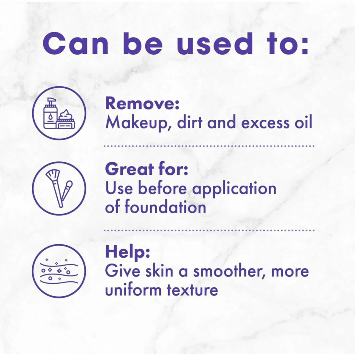 Buf-Puf Facial Sponge being used on skin