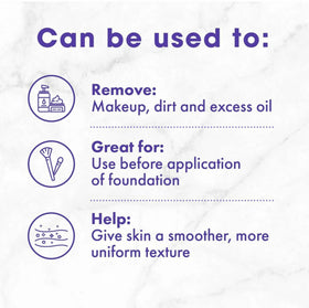 Buf-Puf Facial Sponge being used on skin