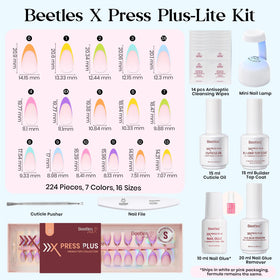 Builder Top Coat and Cuticle Oil included in the kit