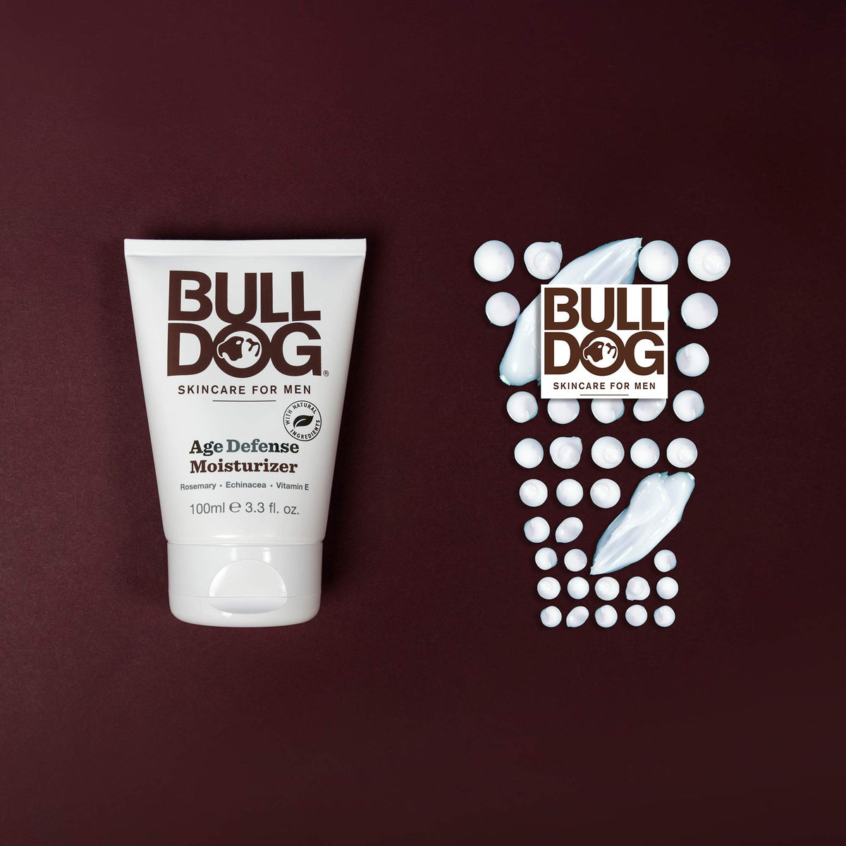 Bulldog Age Defense Face Moisturizer 3.3 oz texture close-up