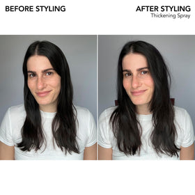 Bumble and bumble. Thickening Blow-Dry Prep Spray packaging details
