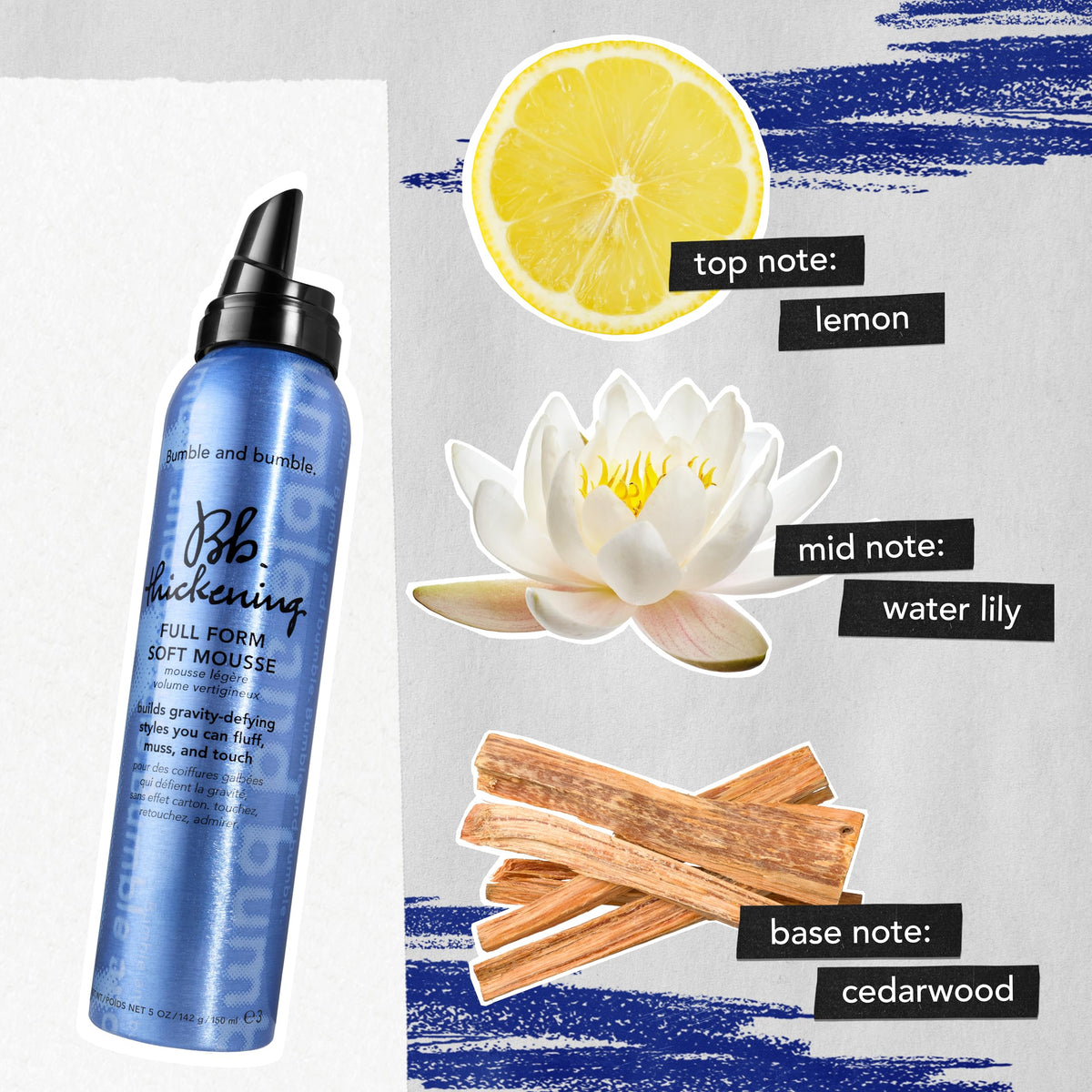 Bumble and bumble. Thickening Full Form Soft Hair Mousse 181g ingredients list