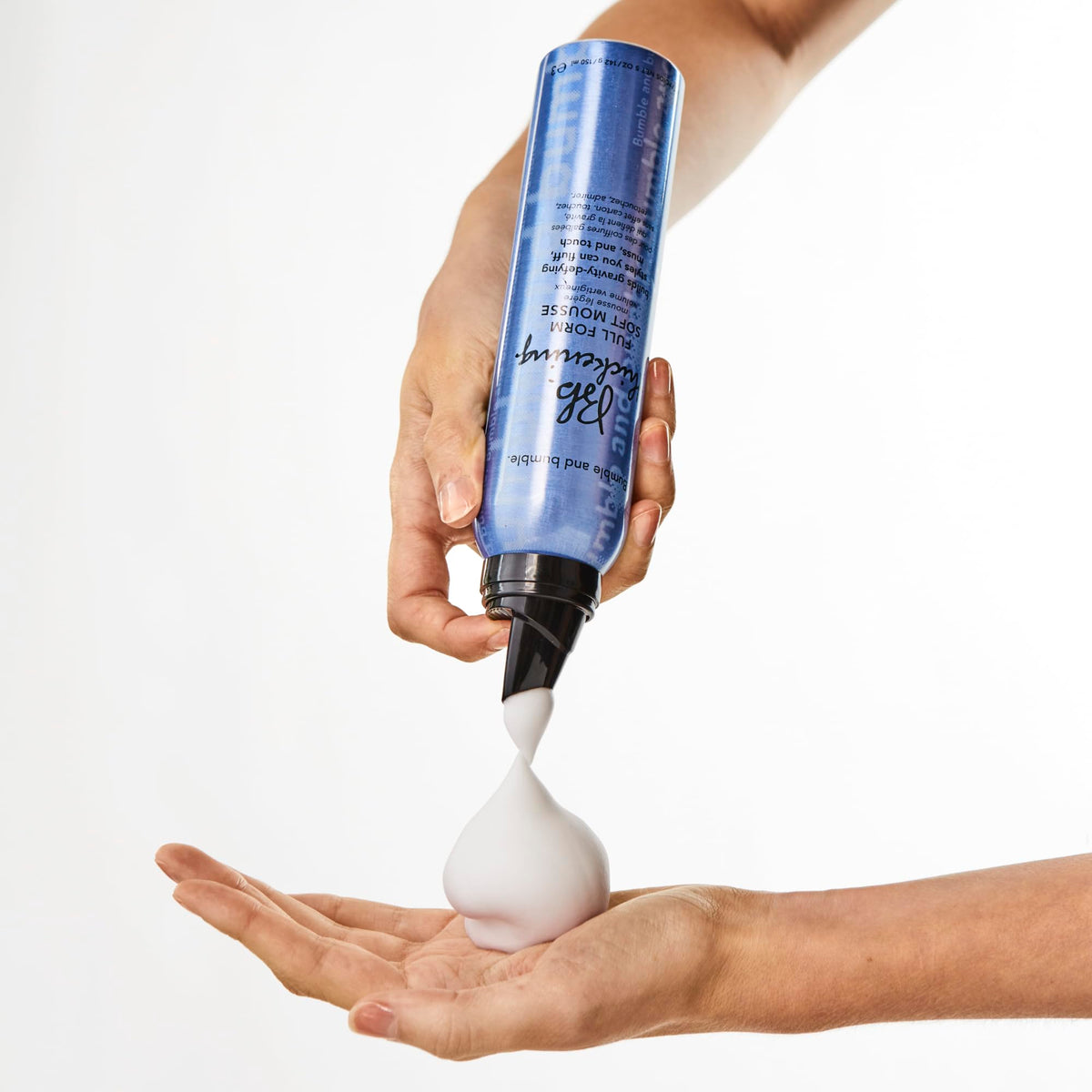 Bumble and bumble. Thickening Full Form Soft Hair Mousse 181g packaging