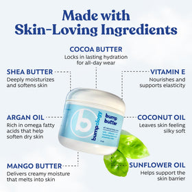 Bumpology Bump Butter 4 oz in a lifestyle setting