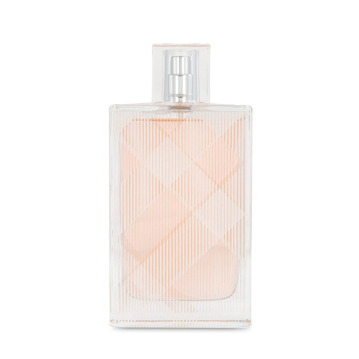 BURBERRY Brit For Her Eau de Toilette bottle with floral background