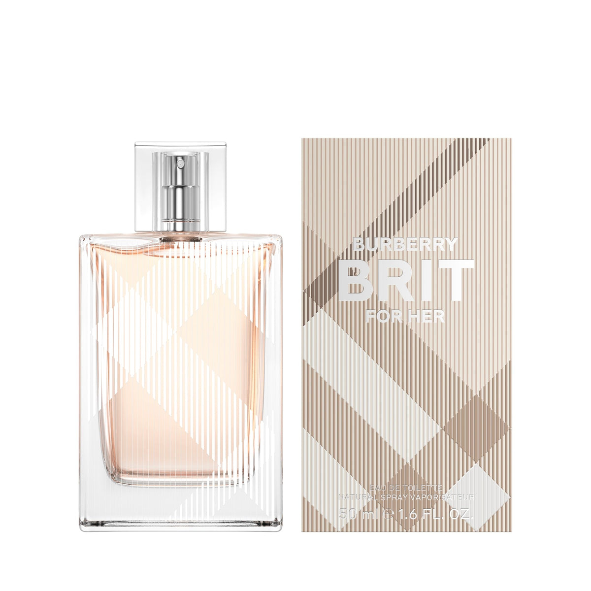 BURBERRY Brit For Her Eau de Toilette Spray bottle side view