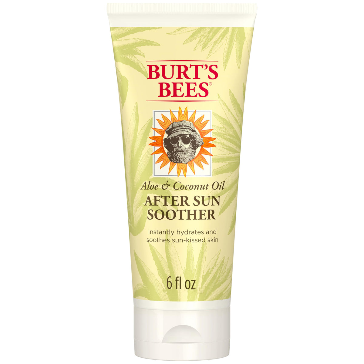 Burt's Bees After Sun Lotion 6 oz tube front view