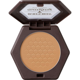 Burt's Bees Almond Powder Foundation front view with mirror