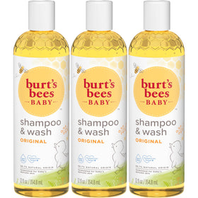 Burt's Bees Baby Shampoo & Wash 12oz front view