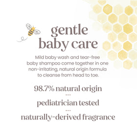 Burt's Bees Baby Shampoo & Wash 12oz packaging