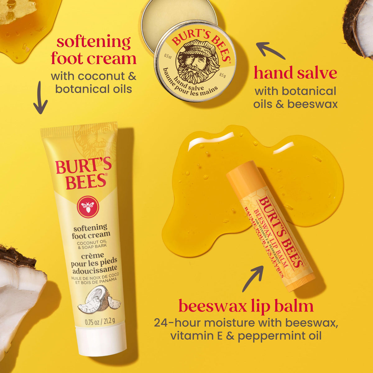 Burt's Bees Beeswax Lip Balm 0.15 oz tube
