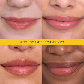 Burt's Bees Cheeky Cherry Tinted Lip Balm with natural ingredients
