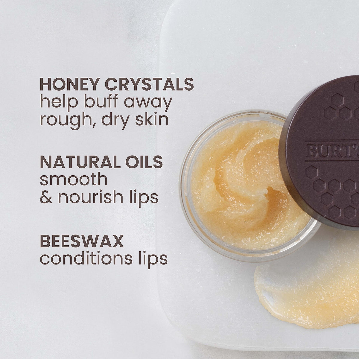 Burt's Bees Conditioning Lip Scrub and Overnight duo