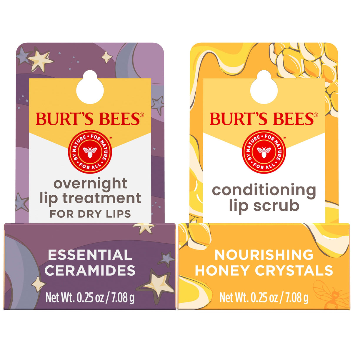 Burt's Bees Conditioning Lip Scrub jar front view