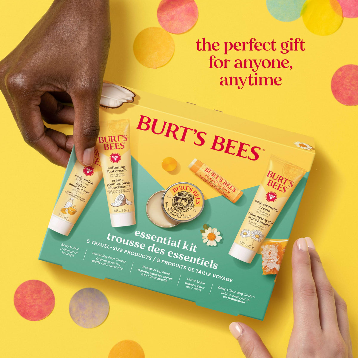 Burt's Bees Essentials Kit packaging