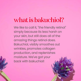 Burt's Bees face cream with bakuchiol ingredient