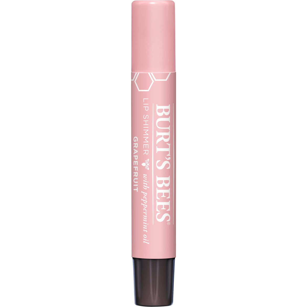 Burt's Bees Grapefruit Lip Shimmer tube close-up