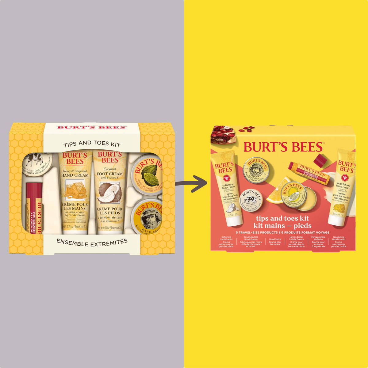 Burt's Bees Honey and Grapeseed Nourishing Hand Cream packaging
