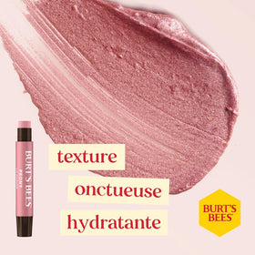 Burt's Bees Kissable Colour lip shimmer tube close-up
