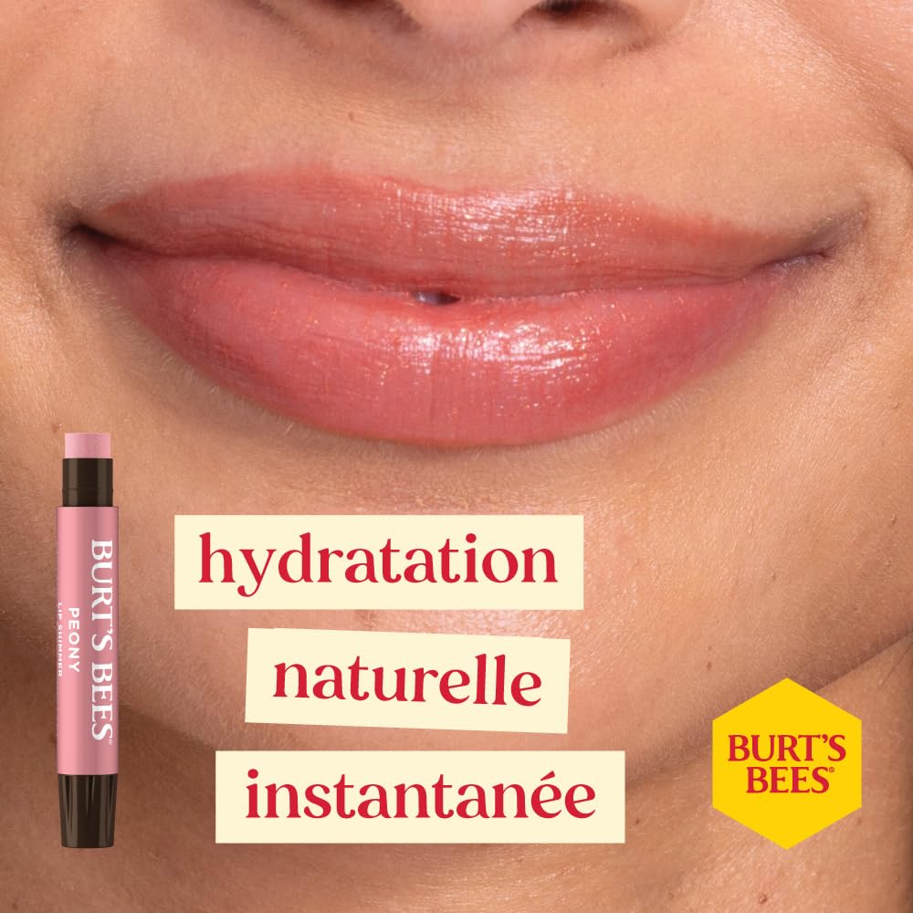 Burt's Bees Kissable Colour lip shimmer variety in gift set
