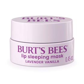 Burt's Bees Lavender Vanilla Lip Sleeping Mask jar front view